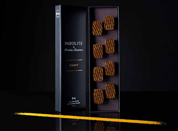 Insolite curry chocolates Gift Box