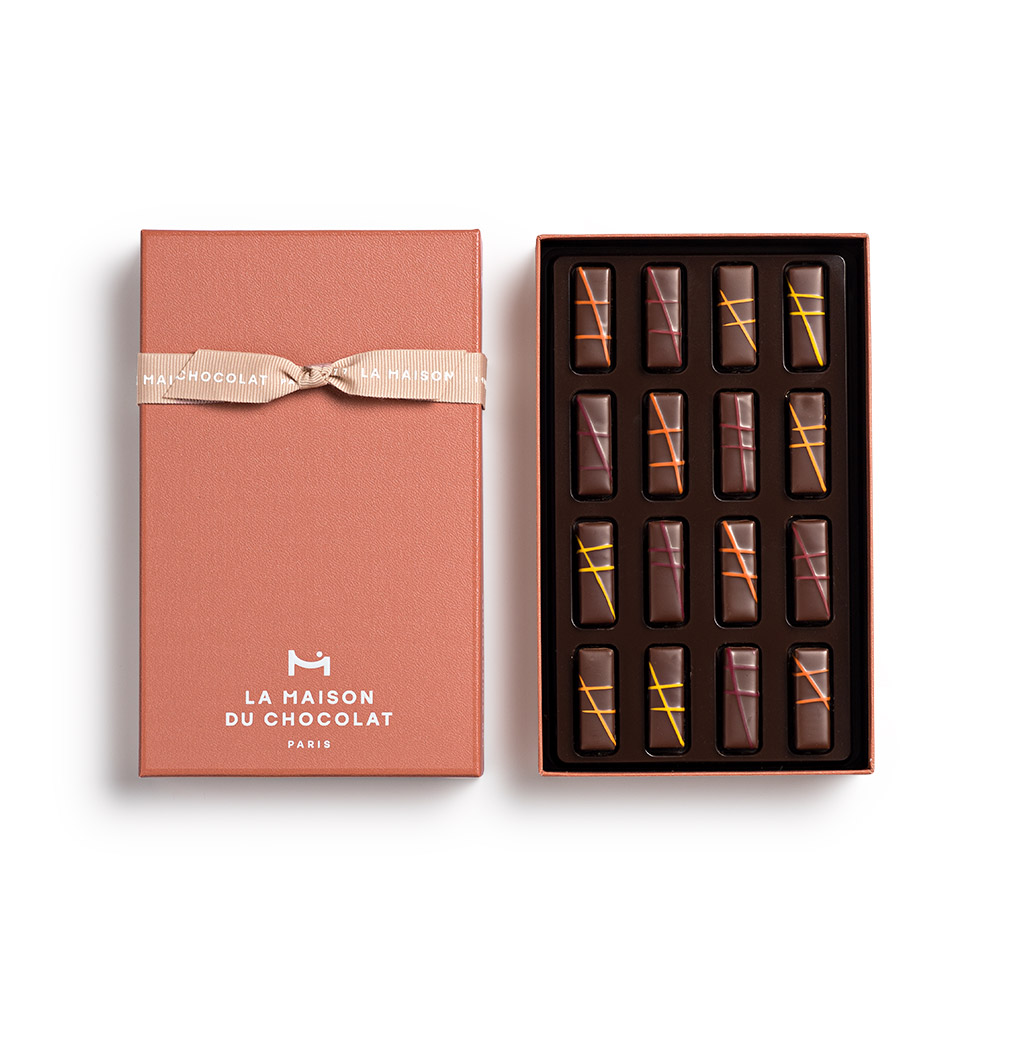 Les fruités gift box 16 chocolates