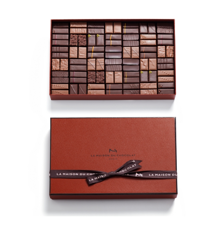 Coffret Maison Dark and Milk Chocolate 84 pieces