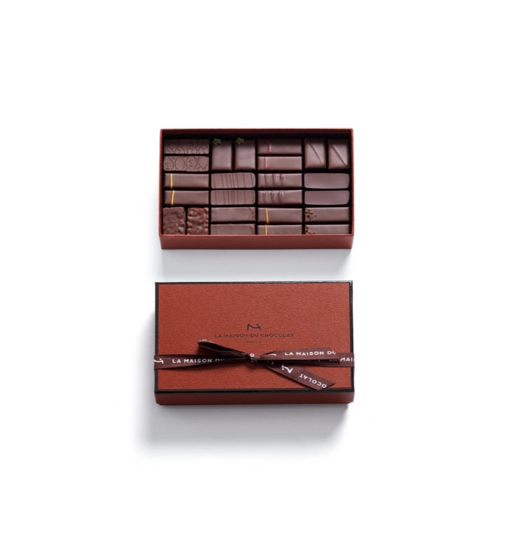 Coffret Maison Dark Chocolate 24 pieces