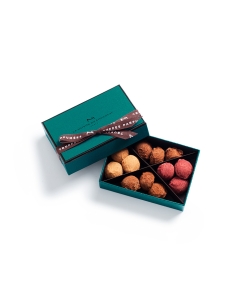 Coffret Truffes Chocolat Cassis Caramel 84g