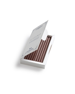 Alchimie Gin Chocolate Bar on white background 
