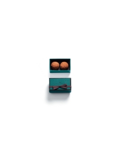 Dark Chocolate Truffle Gift Box 2 Pieces - La Maison du Chocolat