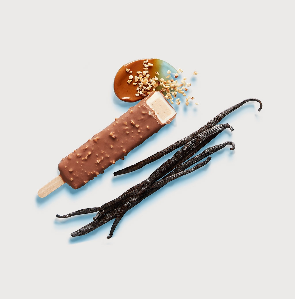 Bâtonnet Givré Vanille-Praliné