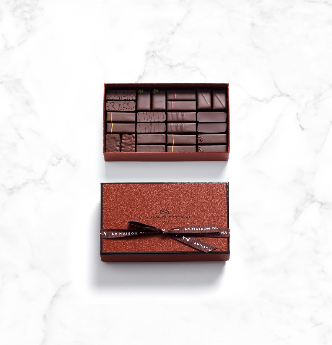 Coffret Maison Dark Chocolate 24 Pieces - La Maison du Chocolat