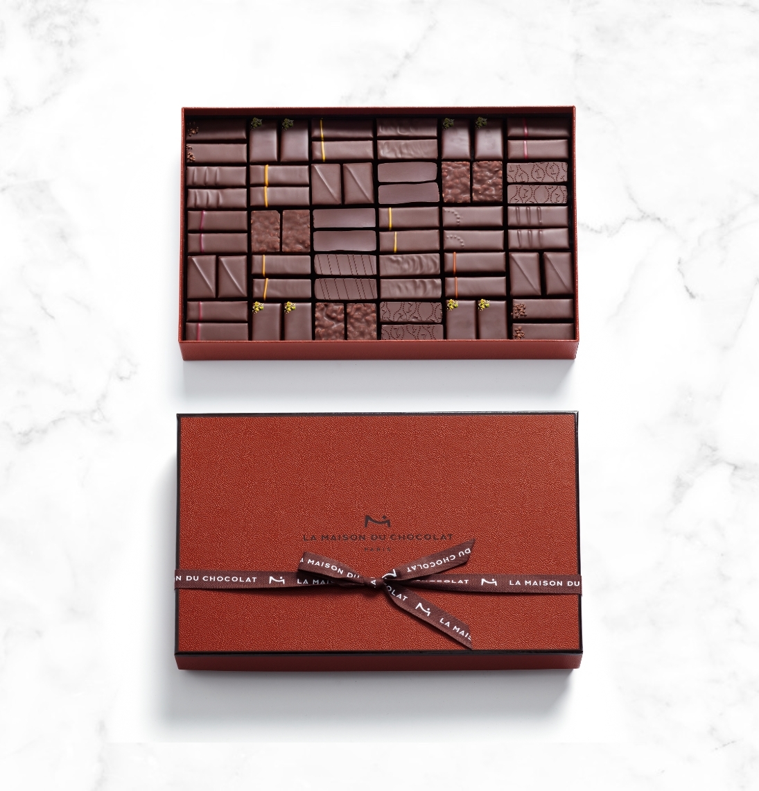 Coffret Maison Dark Chocolate 60 Pieces - La Maison du Chocolat