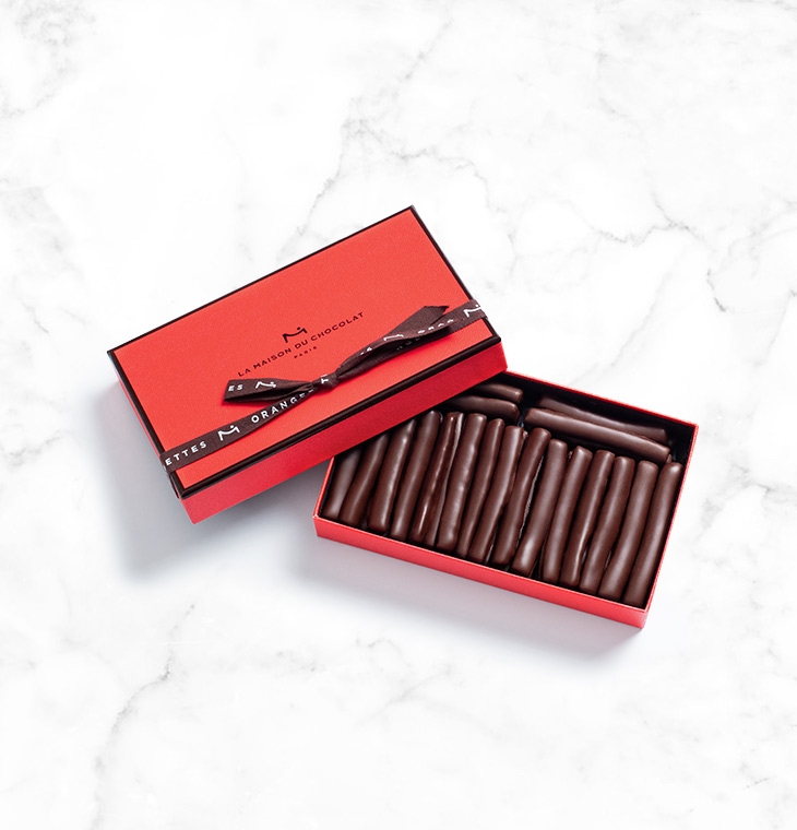 Orangettes Gift Box 230g - La Maison du Chocolat