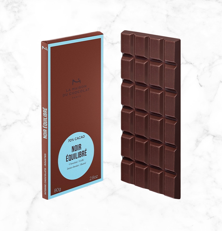 Noir Equilibre 70% Dark Chocolate Bar - La Maison du Chocolat