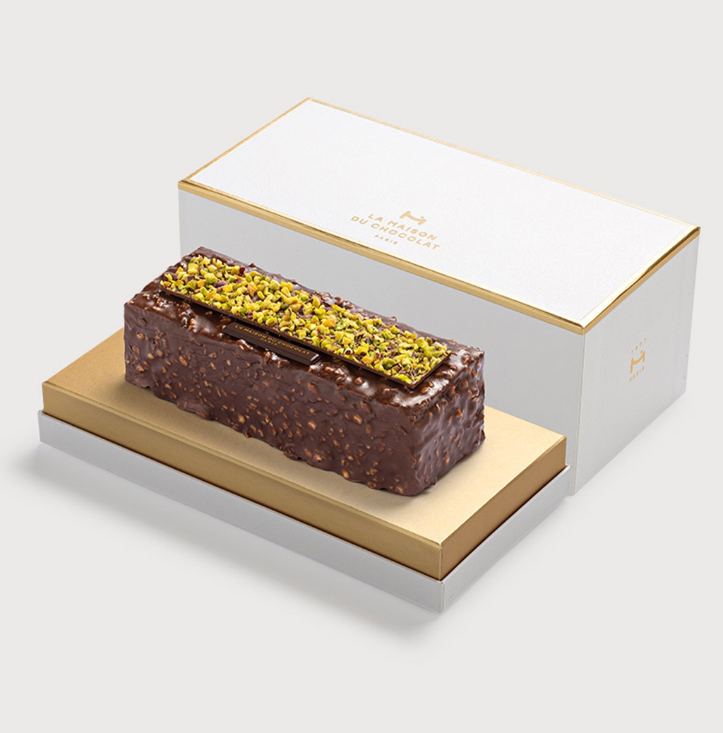 Gateau Maison Jolika on grey background