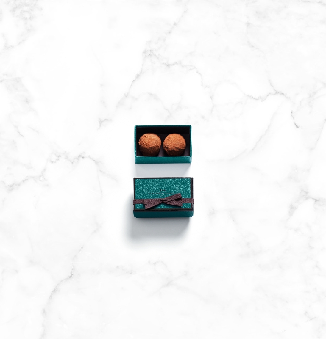Dark Chocolate Truffle Gift Box 2 Pieces - La Maison du Chocolat