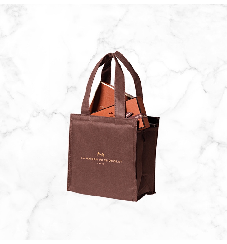ロゴ入り保冷バッグ t1 La Maison Du Chocolat ラ メゾン デュ ショコラ ロゴ入り保冷バッグ t1 La Maison Du Chocolat ラ メゾン デュ ショコラ