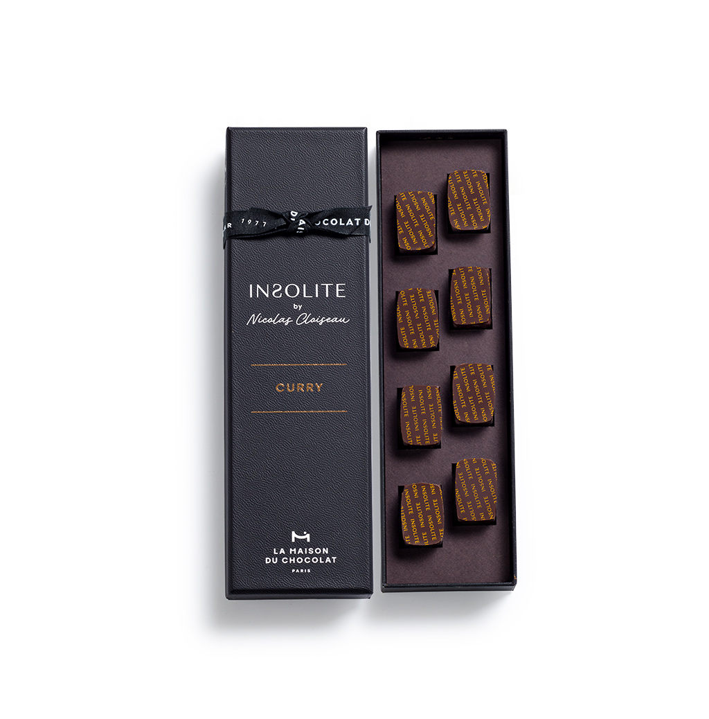 Coffret de chocolats Insolite curry