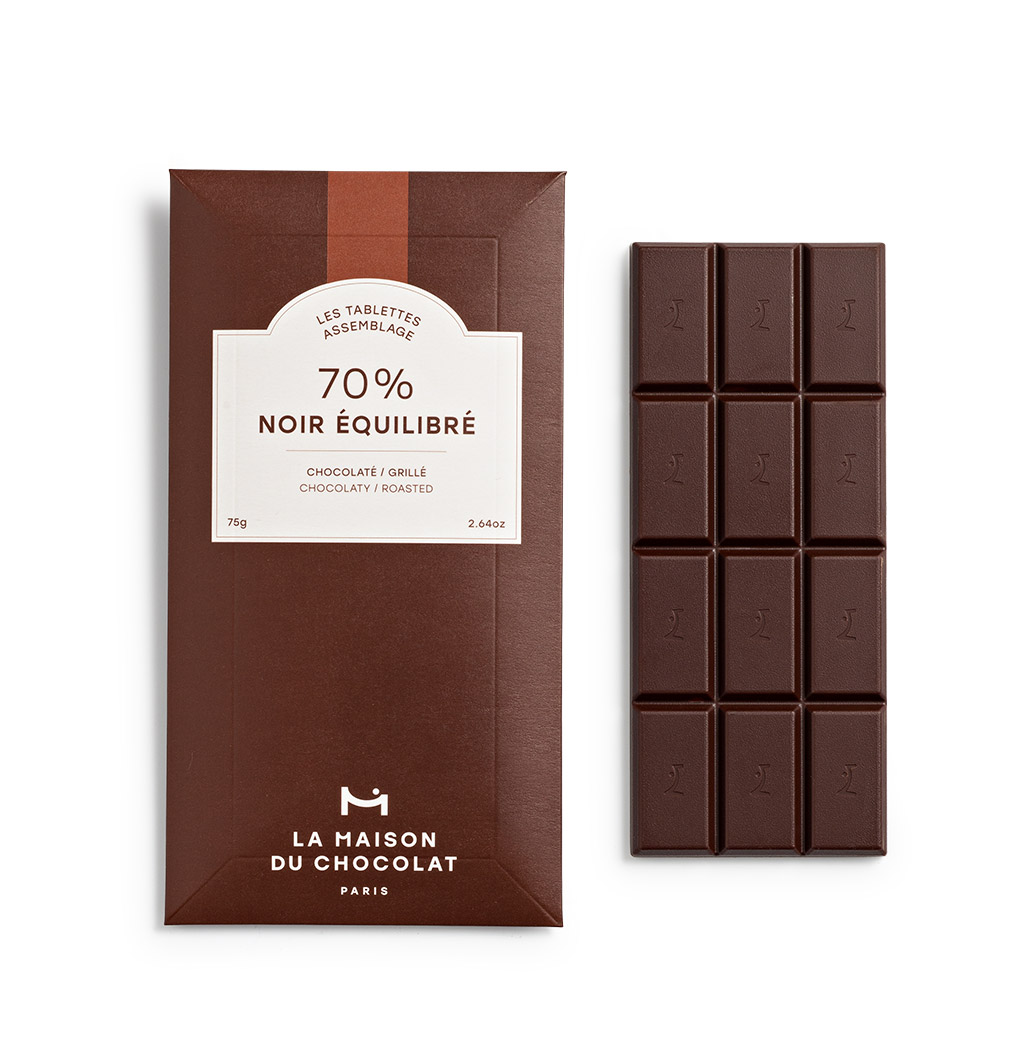 Tablette Chocolat Noir Equilibré 70%