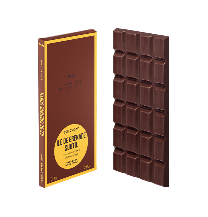 Tablette Chocolat Île de Grenade Subtil 65%