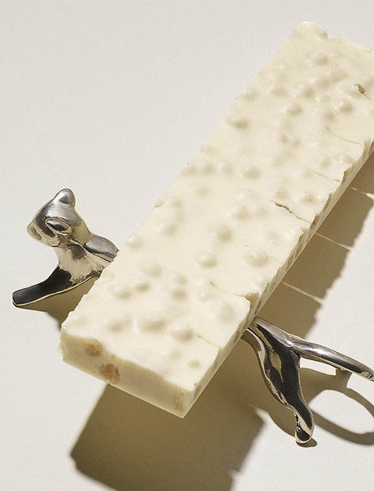 Tablette de Chocolat Blanc Frissonnant