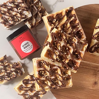 Waffles with chocolate Spread - La Maison du Chocolat