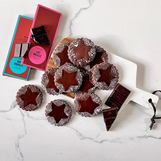 Sablés Noël Ganache Chocolat - La Maison du Chocolat