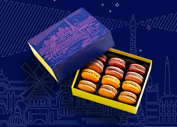 Coffret Macarons Saint Valentin - La Maison du Chocolat
