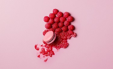 Macarons Framboise Chocolat