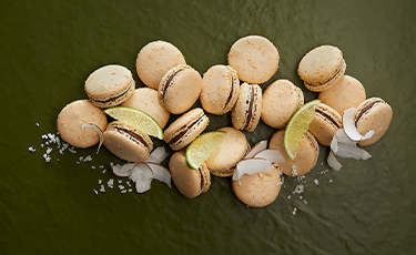 Macarons Framboise Chocolat