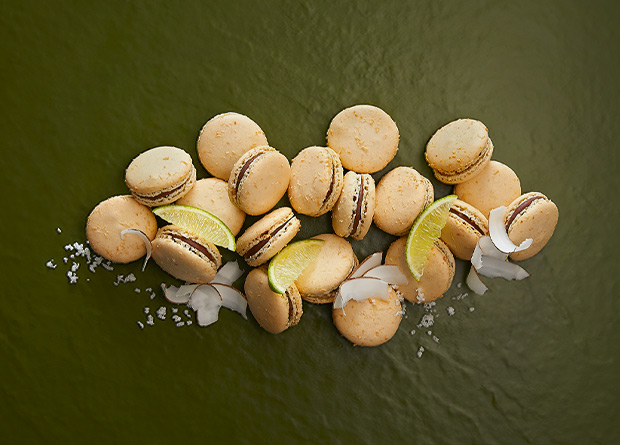 Macarons Framboise Chocolat