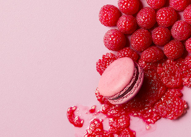 Macarons Framboise Chocolat