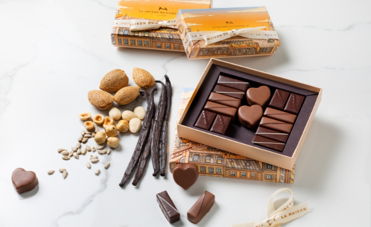Heart of Paris Valentine's Day Chocolate Gift Boxes